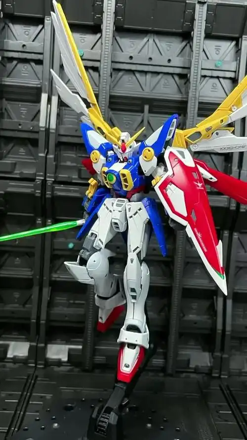 万代又双叒魔改了rg飞翼高达tv版测评33