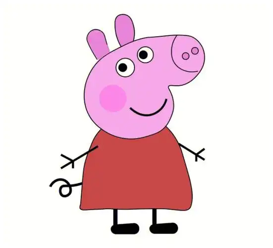 简笔画教程  #小猪佩奇  小猪佩奇简笔画教程来了,动起手来