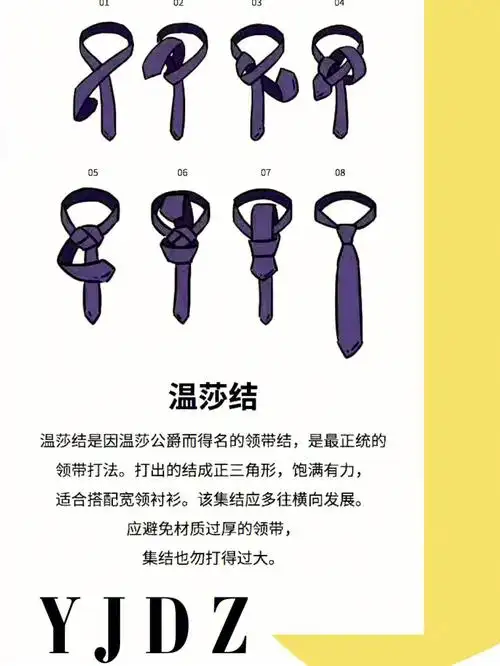 知识分享码住九种超实用领带打法