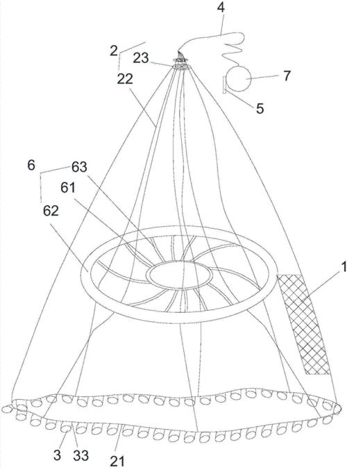 飞盘型手抛网制造技术,飞盘手抛网撒网教程专利_技高网