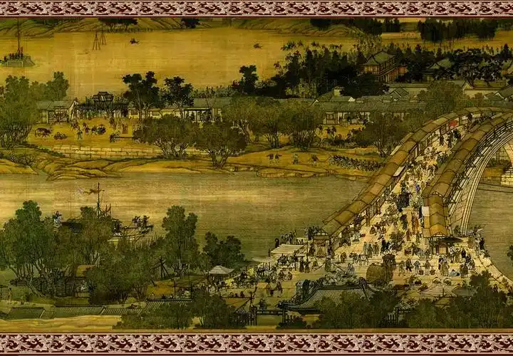 历史画卷《清明上河图》滚动欣赏