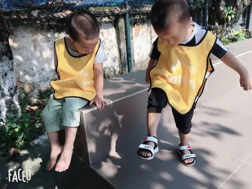 铠沣和杭杭看到有蚂蚁,然后铠沣一脚踩下去了,然后老师问铠沣刚才那只