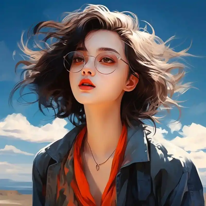 短发女生的酷飒头像  短发女生的酷飒头像