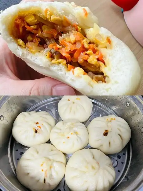 胡萝卜09馅儿的大包子