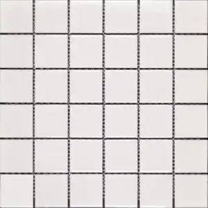 白兔牌陶瓷马赛克 亮光白色浴室内墙瓷砖外墙砖wd30110