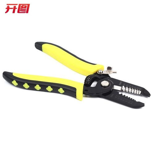 开图 多功能电缆剥线钳 剥线剪 剥皮钳 扒皮钳 剪线钳 剥线器电工 7寸