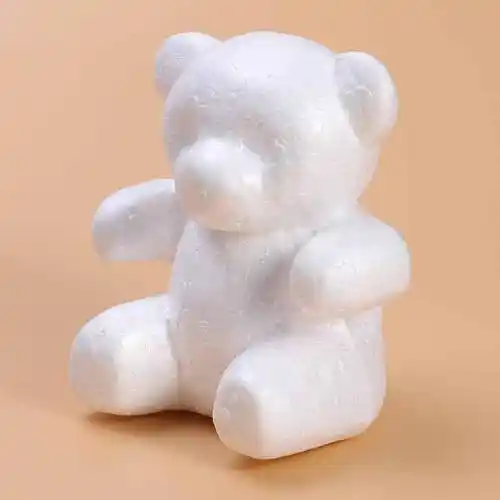 泡沫模型熊模型材料diy手工彩泥超轻粘土配件粘土
