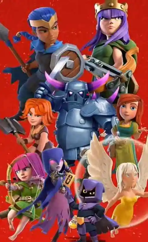 部落冲突皮卡超人和英雄猎手居然是女的