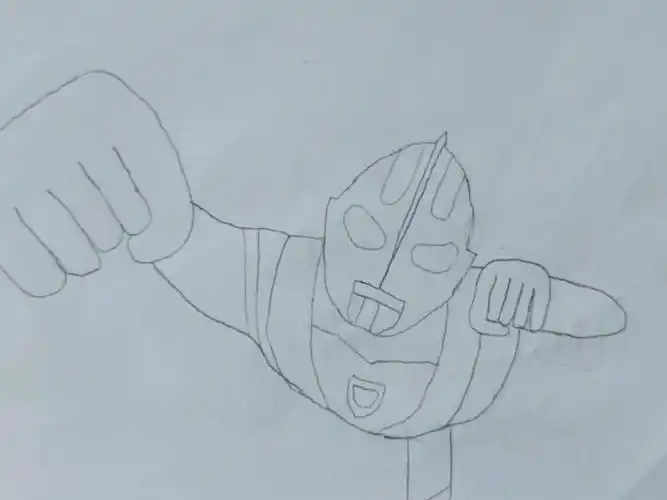 盖亚奥特曼(细节没画好)