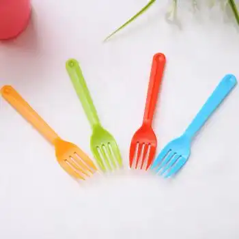 inomata 日本进口儿童餐具套装 水果叉子 便携宝宝餐具 儿童叉子 一套