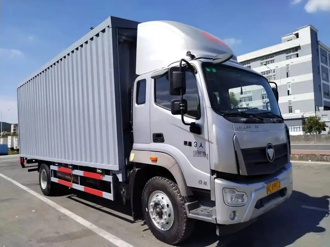 泉州二手车 出售2020年7月上牌 6.8米展翼厢式货车# - 抖音