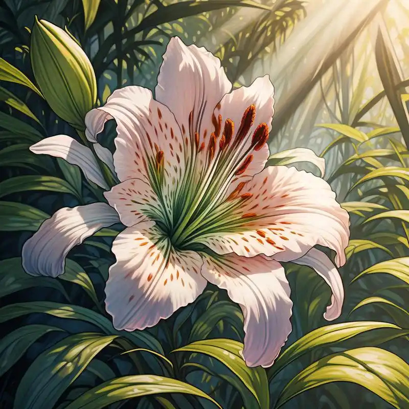 94 最美百合花微信头像 94