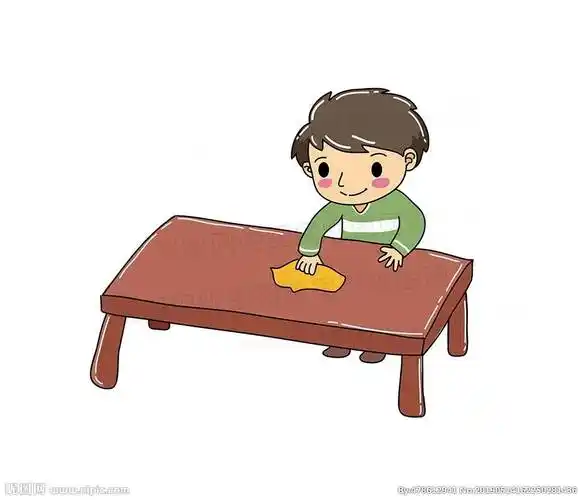 擦桌子简笔画 擦桌子简笔画儿童画