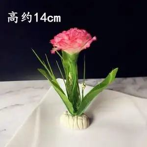 摆盘创意盘饰花草冷菜盘装饰花摆件厨师点缀酒店意境围边装饰盘花