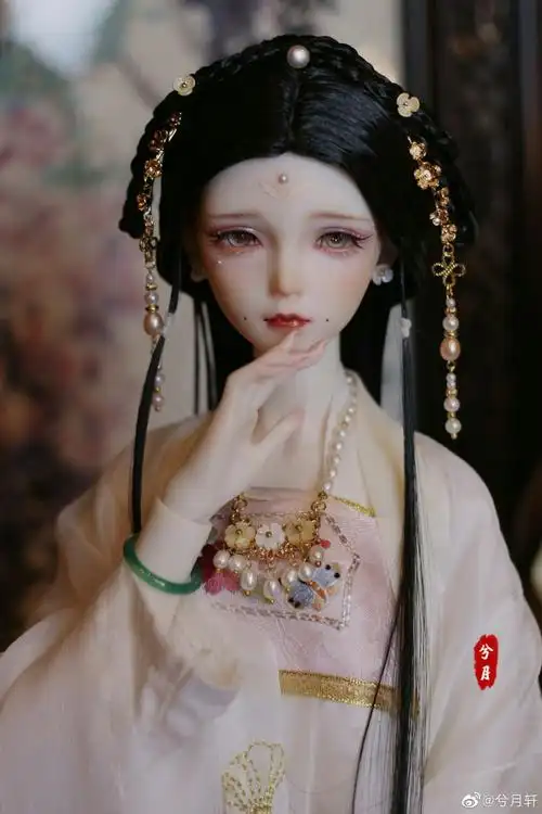 古风美人 sd娃娃 bjd 玩具 人偶 壁纸 萌物