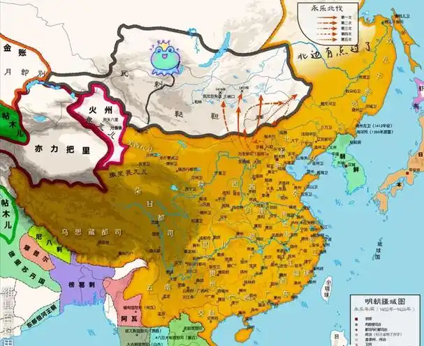 明朝永乐极盛时疆域3大遗憾:从交趾,西域到日本