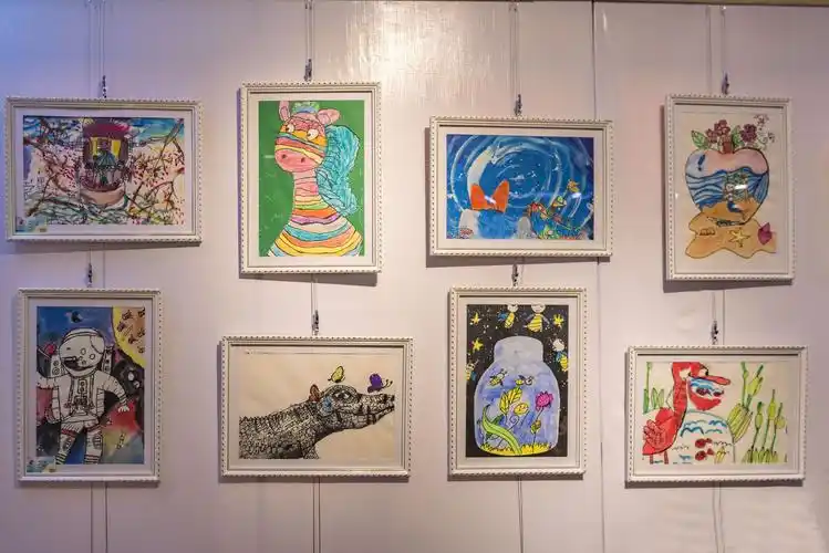 为世界喝彩少儿艺术画展