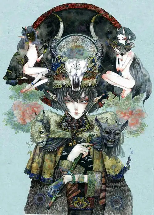 插画师食蝉作品集