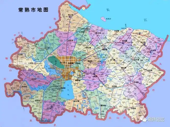 1986年4月5日,经江苏省政府批准,常熟市支塘乡等9个乡撤销乡的建置,以
