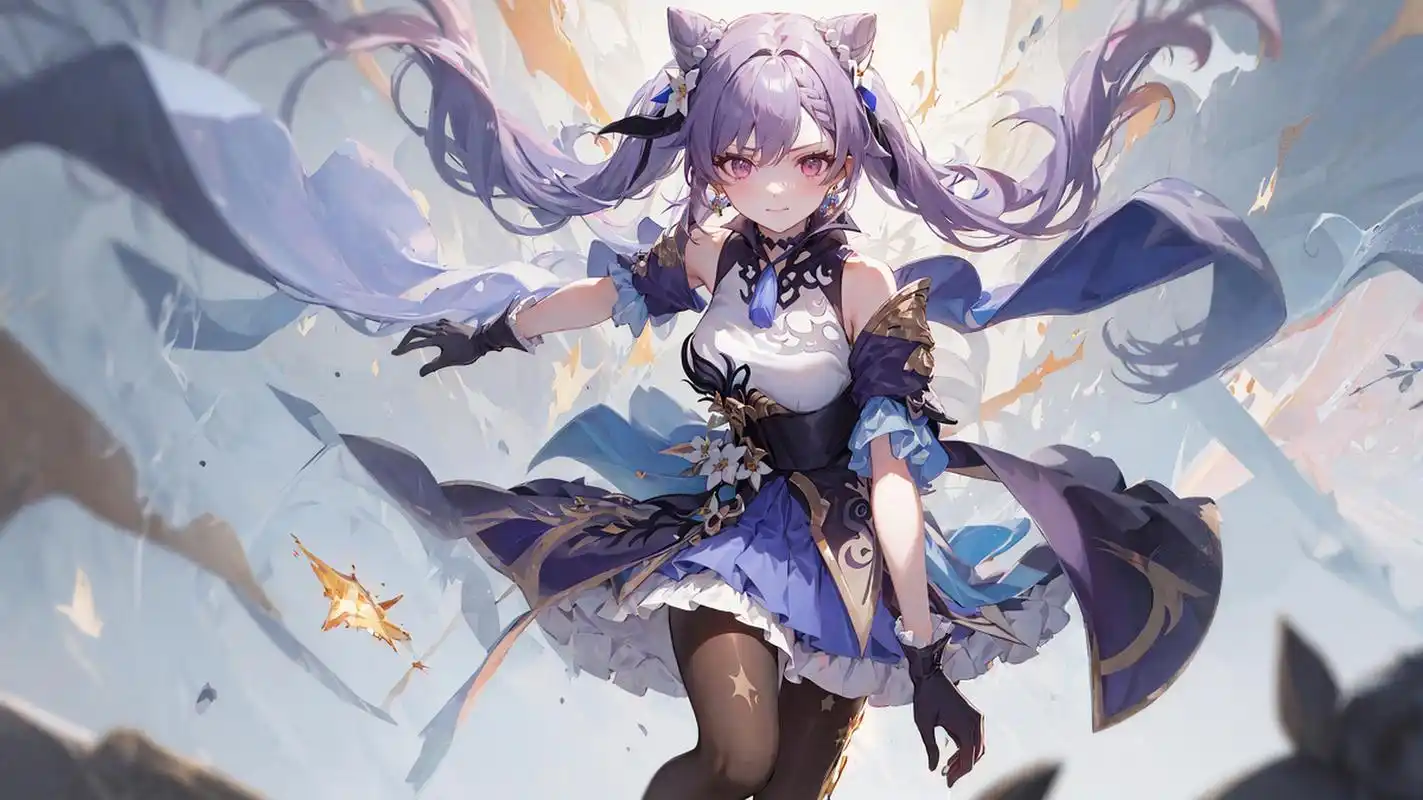 刻晴[期待]   #原神##刻晴