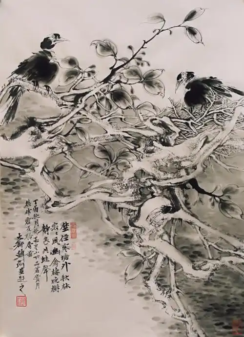 中国美术学院中国画系韩璐●水墨画欣赏