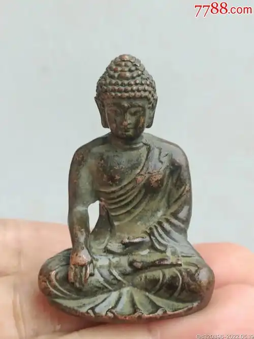 明清时期铜质座姿小佛-铜像/铜佛像-7788商城__七七八八商品交易平台