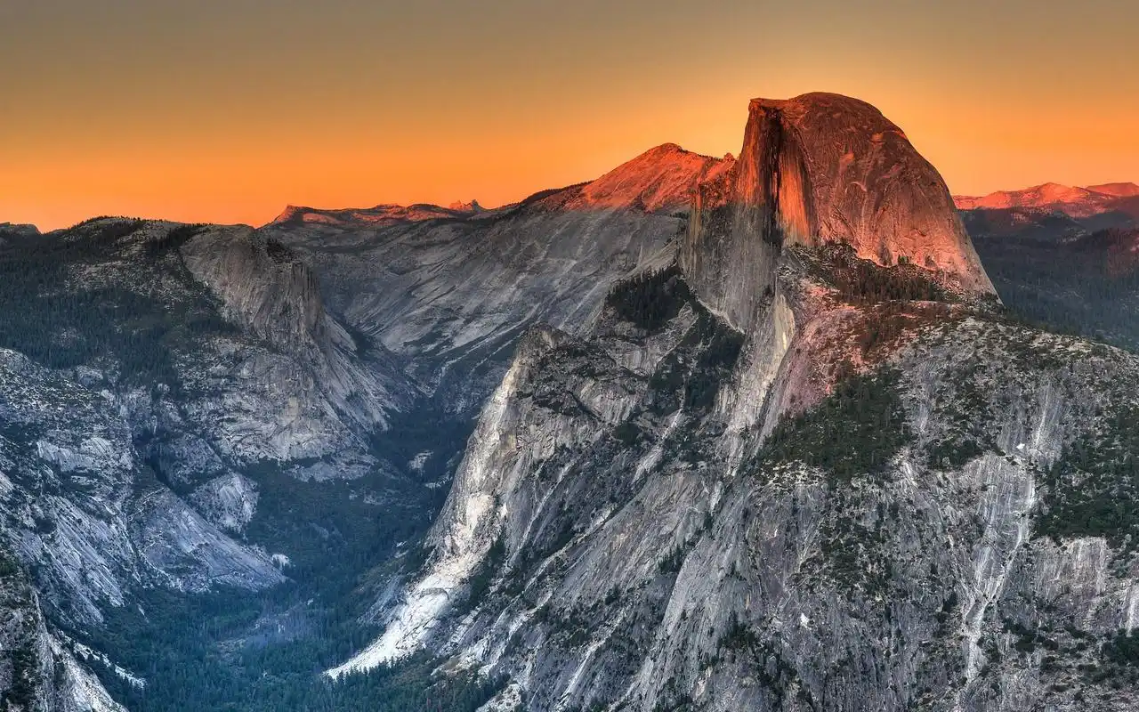 雄伟壮观的高山风光桌面壁纸,风景壁纸,唯美,高清,自然风光,壮观,高山