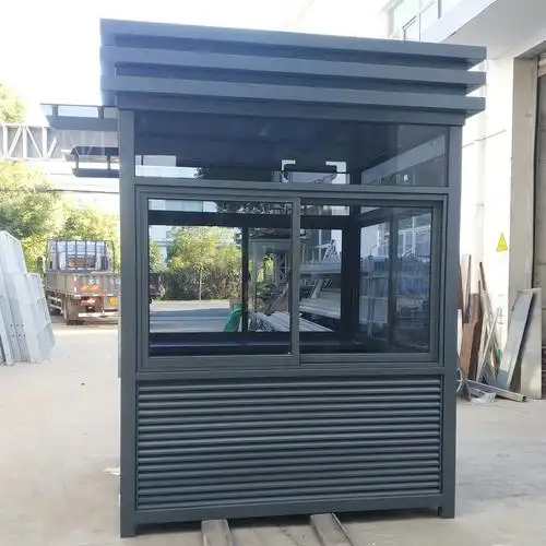 0成交0件相似岗亭不锈钢亭门卫收费值班室景观工程钢结构亭子站岗执勤