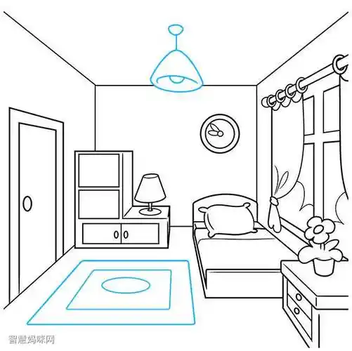 如何画房间