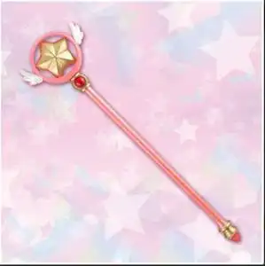 百变小樱库洛牌魔法少女樱魔杖景品魔法棒星星杖法杖景品现货cos