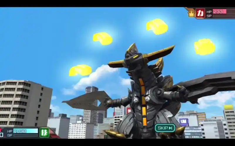 压倒性的压迫感·超弩级怪兽·古兰特王梅加洛斯登场[奥特怪兽决斗驯