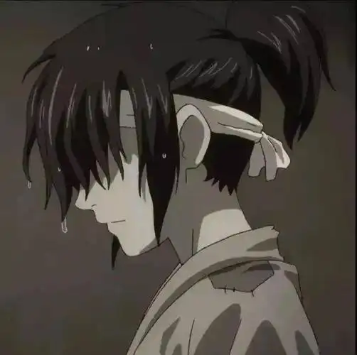 黑色系列丧系男头