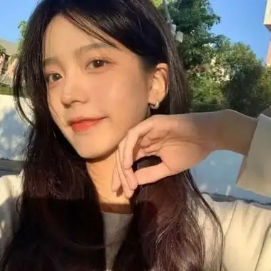 暖色系快手头像女生可爱甜美