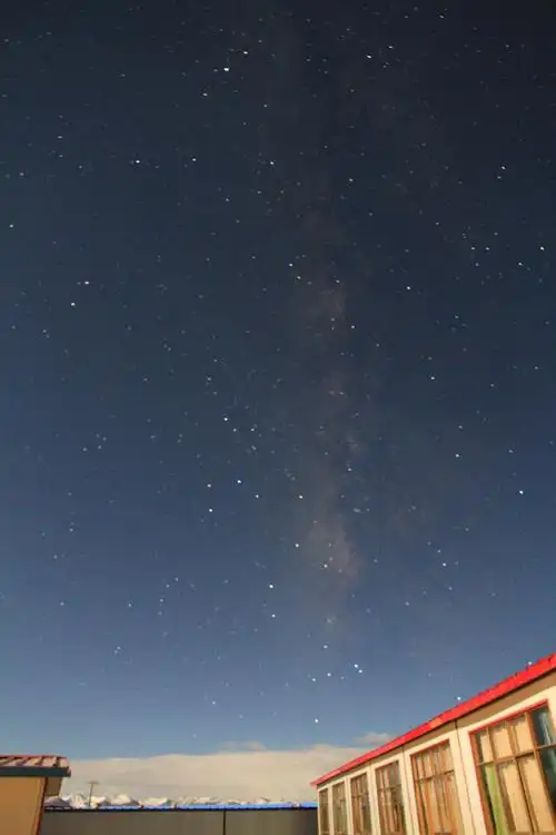 2012-9-3晚,西藏纳木错星空摄影--银河