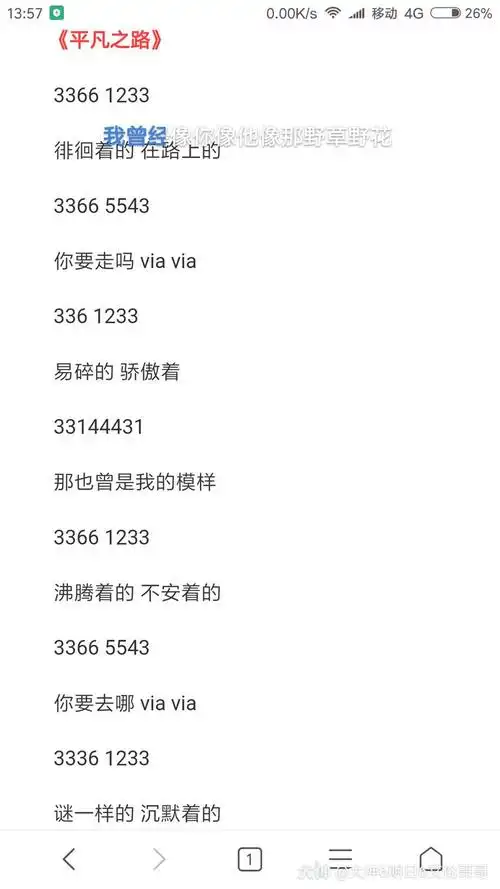 这是我从网上整理出来的明日之后钢琴谱,希. 来自郁妹 - 大神