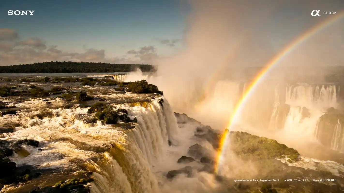 巴西阿根廷伊瓜苏国家公园最美24小时旅游胜地壁纸