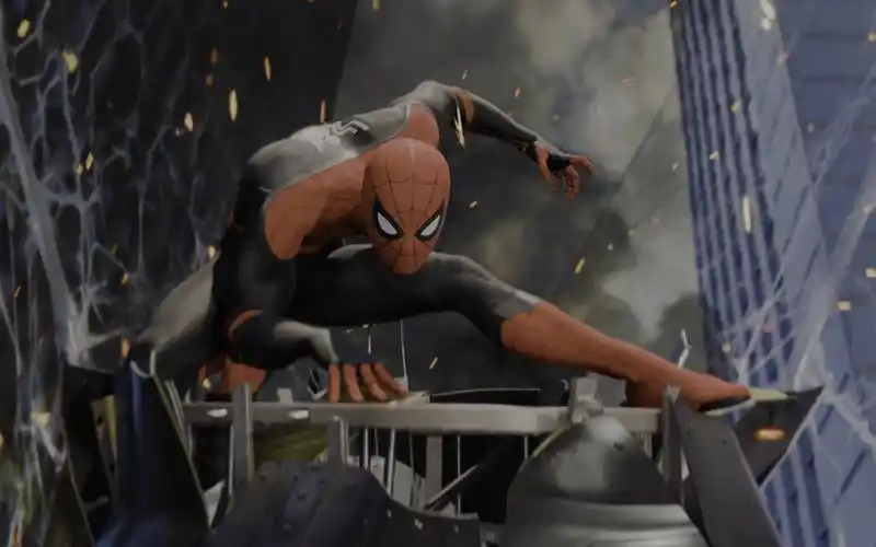 4k hdr 《漫威蜘蛛侠》精彩片段【录像直传】