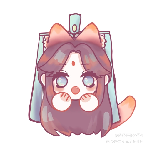 师尊790277090977_人渣反派自救系统冰秋q版墨香铜臭绘画