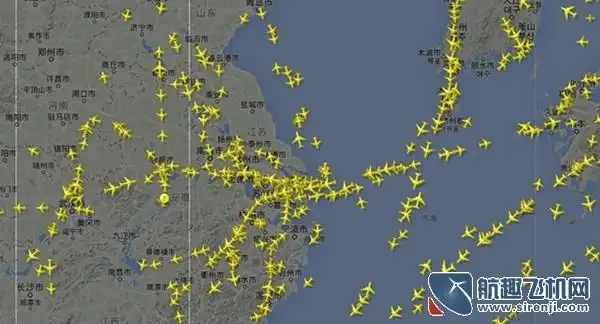 飞机都有特定航线 这些飞机航线怎样划定的