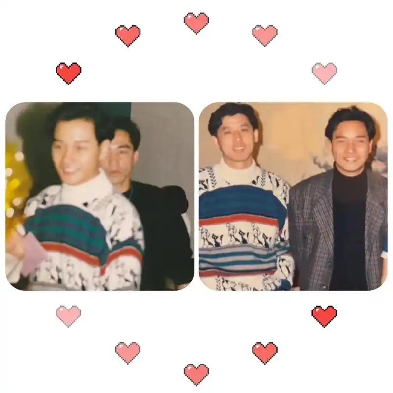 共享衣柜 甜死谁了我不说.#唐鹤德#张国荣 - 抖音