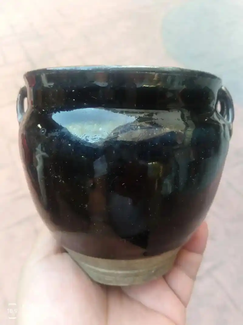 清代黑釉四系罐全品. - 抖音