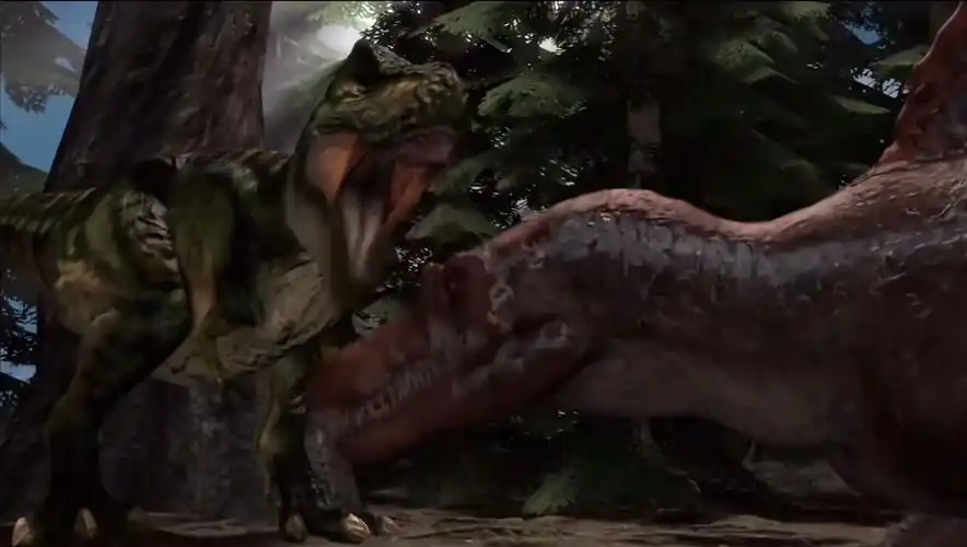 【油管搬运】霸王龙vs棘龙