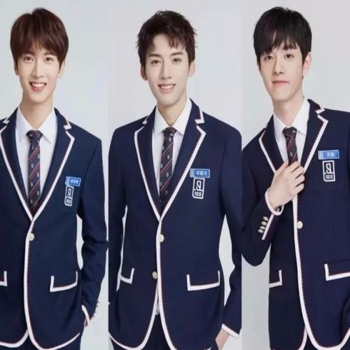 青春有你抖音同款校服套装网红学院风jk制服初中大学生韩国高中生