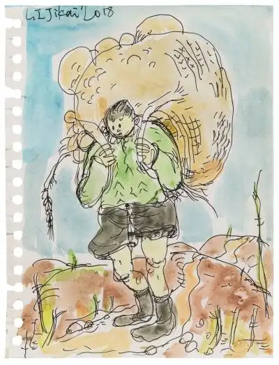 背包袱的人, 2018扛包的人, 2016背包袱的人, 2018有包袱的人, 2018