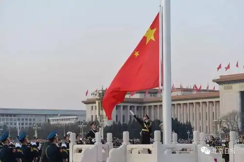 和平鸽飞过天安门飞过国旗飞过北京城上空我爱你中国!新年快乐!