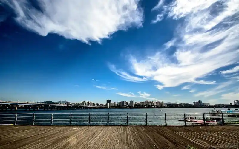 韩国首尔城市风光高清电脑桌面主题壁纸 - 精彩贴图