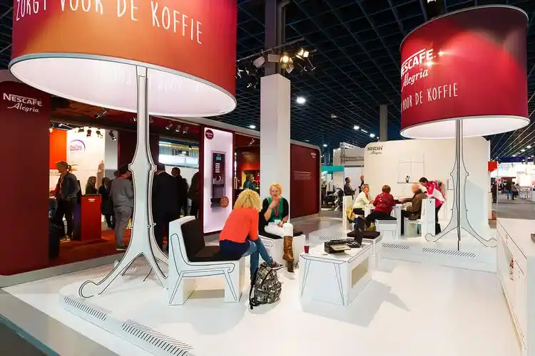 nescafe国外展会案例