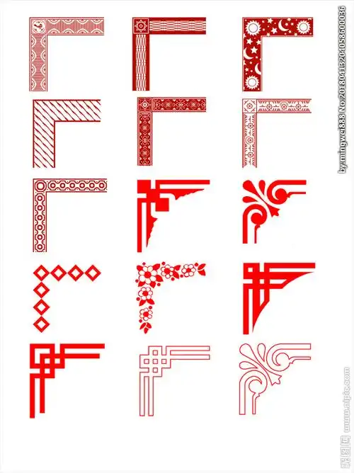 喜庆中国风边框图片