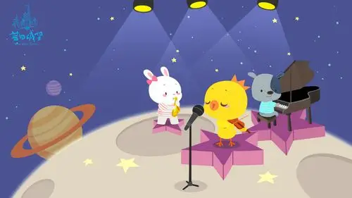 音乐会(1366x768)|动漫|单幅漫画|小黄鸡高登 - 原创作品 - 站酷