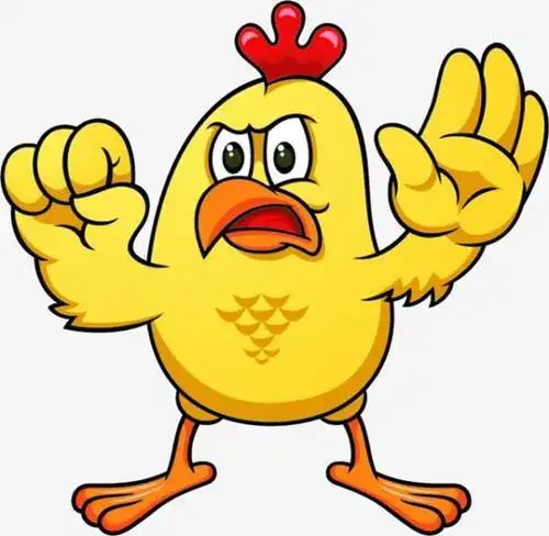 生气的鸡简笔画认真绘制愤怒的小鸡简笔画各种鸡的简笔画图片简笔画